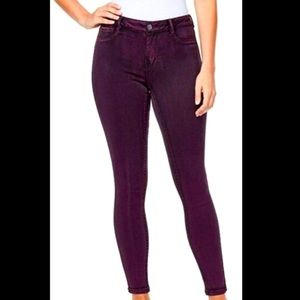 Burgundy Jeggings - Nine West